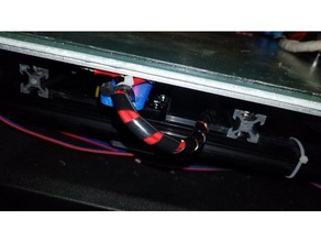 tronxy x3s lit câble de secours L'imprimante 3d pièces un soulagement soutien fil x5s 3d print model - Mito3D