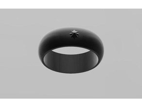 black jewel ring accessories 3d print model - Mito3D