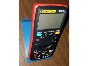 multimeter stand electronics an8008 aneng dmm holder zotek zt109 3d print model - Mito3D