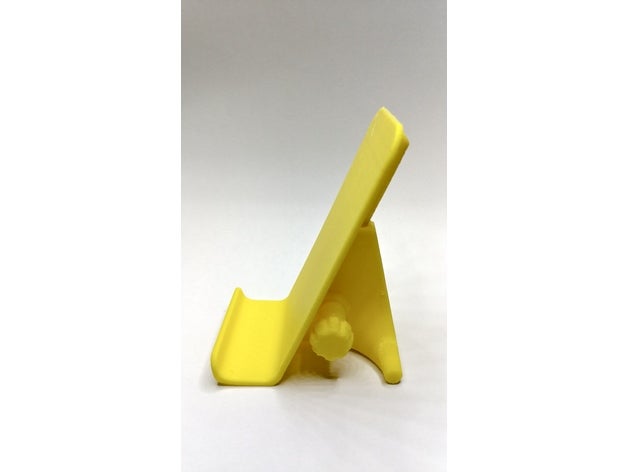 deslizamiento smartphone de pie el teléfono móvil iphone soporte para 3D print model - Mito3D