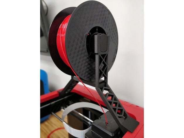 overhead-spool-Halter - flashforge finder 3d Drucker Zubehör filament spool holder spool-Halter 3D print model - Mito3D