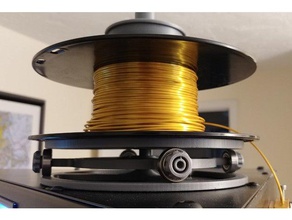 lazy susan filament de la bobine du rouleau Imprimante 3d accessoires les filaments guide titulaire support le 3d print model - Mito3D