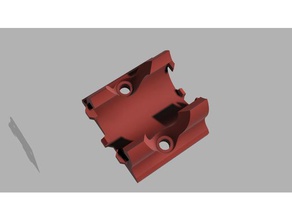 igus bearing bracket 3d printer accessories rj4jp-01-08 3d print model - Mito3D