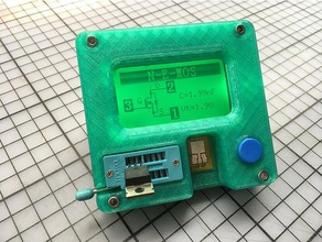 lcr-t4 part tester case mtester electronics 3d print model - Mito3D