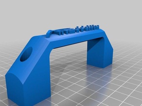 custom handle am8 2040 v3a 3d printer accessories bracket 3d print model - Mito3D