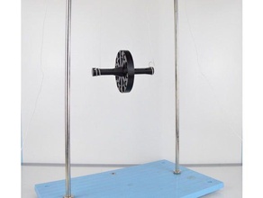 maxwell ' s wheel Trägheit-Rad Physik & Astronomie 3d print model - Mito3D