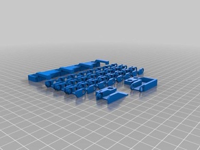 anycubic i3 mega eixo y cama cabo cadeia de cuidado Impressora 3d acessórios 3d print model - Mito3D