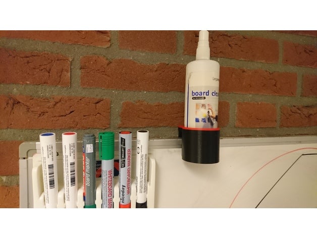 whiteboard cleaner holder office 3D print model - Mito3D