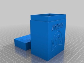 magic gathering shadows over innistrad deck box toy & game accessories mtg 3d print model - Mito3D