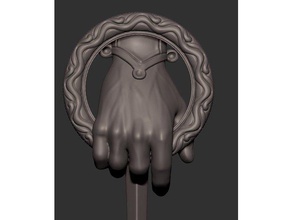hand king pin game thrones accessories 3d print model - Mito3D