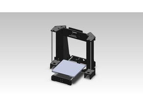 anet a6 cadre principal L'imprimante 3d de pièces 3d print model - Mito3D