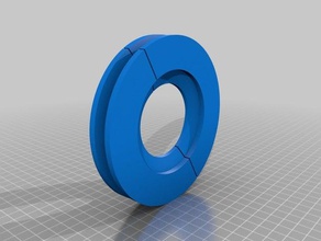 pfaff pulley adapter 3d print model - Mito3D