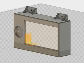 pzem-051-électrique du support de moniteur les conteneurs lcd l'énergie solaire 3d print model - Mito3D