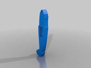bf109 keychain keychains 3d print model - Mito3D