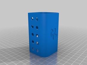Sevgililer Günü kalem kutusu araçlar 3d print model - Mito3D