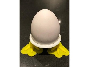 egg holder kitchen & dining easteregg easter eggs eggshell shell hard boiled 3d print model - Mito3D