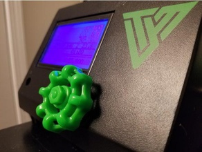 steam valve knob remix 3d printer accessories tevo tornado 3d print model - Mito3D