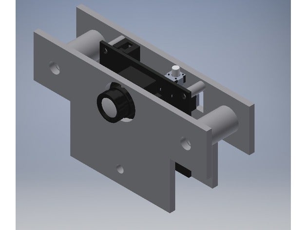 pixy de montagem horizontal 1010 robótica primeiro frc equipe 1750 3D print model - Mito3D