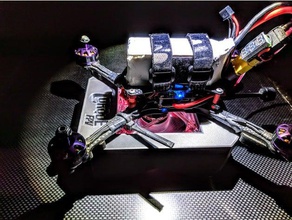dört stand - vtx soğutma r c araçlar gerçek yarışçı yarış quadcopter tork 3d print model - Mito3D
