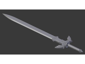 la leggenda di zelda master sword 2 oggetti scena cosplay link spada al 3d print model - Mito3D