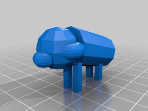 dog animals 3d print model - Mito3D