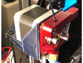 bowden high stepper motor mount hictop acrylic printer 3d parts 3d print model - Mito3D