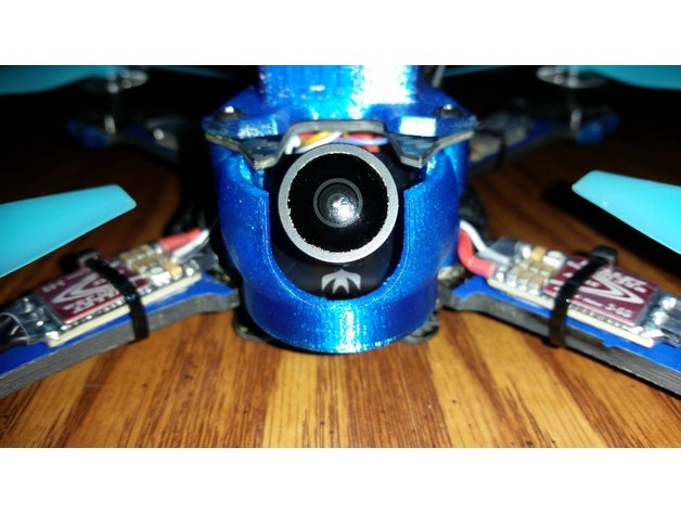 cinetica aeree lancia x protezione di montaggio videocamera v2 r c i veicoli fpv runcam 3D print model - Mito3D