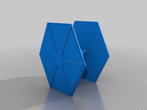 tie-fighter sculptures 3d print model - Mito3D
