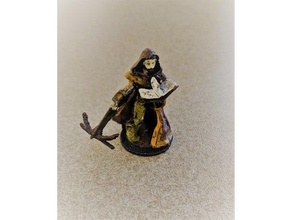 rodrick edgard games crossbow dnd miniature wizard 3d print model - Mito3D