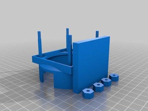 60mm ar purificador de habitação Impressora 3d peças 3d print model - Mito3D
