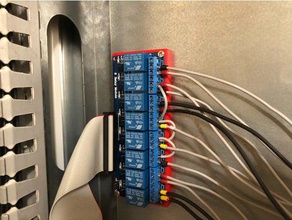 8 module de relais d'arduino framboise l'électronique 3d print model - Mito3D