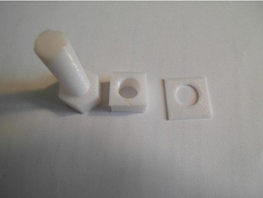 izometrik somun pul vida ayarlayın hobi fındık yıkama 3d print model - Mito3D