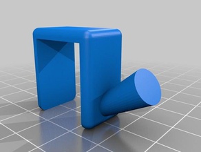 towel hook 3d printing 3d print model - Mito3D