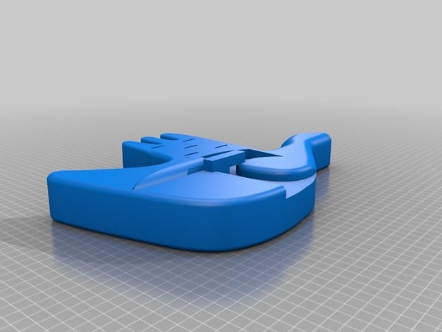 STL file feet replacement for LC4 chaise longue Le Corbusier・3D