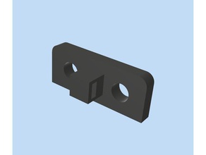 extrusora de suporte do cabo Impressoras 3d gestão cabos tronxy p802 p802ma 3d print model - Mito3D