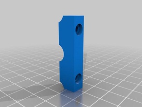 hypercube evolution pulley mount 10mm rod insert 3d printer parts inserts y axis 3d print model - Mito3D