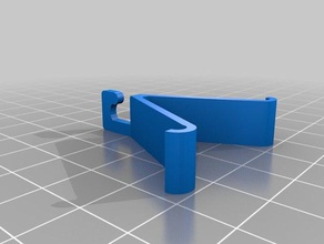 wire shelf hook organization 30mm 3mm hanger shelving walmart 3d print model - Mito3D