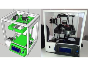 mini impressora 3d frankenmini Impressoras 3d print model - Mito3D