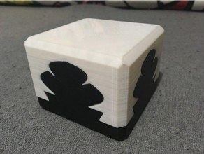 colomba coda di dialogo i puzzle 3d print model - Mito3D
