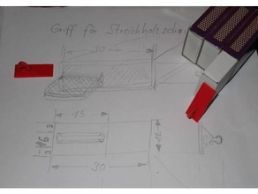 caja de cerillas-manejar organización 3d print model - Mito3D