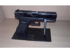 airsoft g-18 support toy & game accessories 3d print model - Mito3D