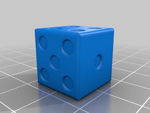 ron con die dice convention pathfinder strange aeons 3d print model - Mito3D