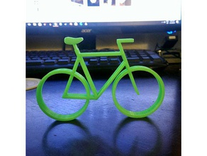 bicycle decor 3d print model - Mito3D