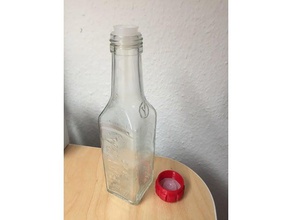 bottle cap kitchen & dining oil upcycling vinegar 3d print model - Mito3D