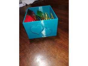 scatola da tè i contenitori box 3d print model - Mito3D