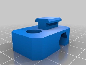 makerfarm z axis screw bracket 3d printer parts pegasus 3d print model - Mito3D