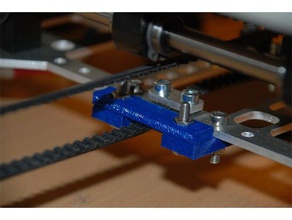 x-axis belt tensioner 3d printer accessories k8200 velleman 3d print model - Mito3D