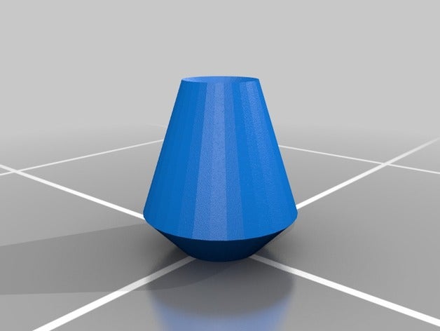 simple vase decor 3D print model - Mito3D