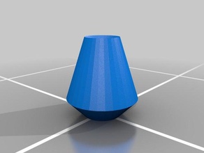basit bir vazo dekor 3d print model - Mito3D
