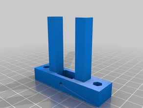 anet a8 x-belt tensioner gt2 pulley 3d printer parts 3d print model - Mito3D